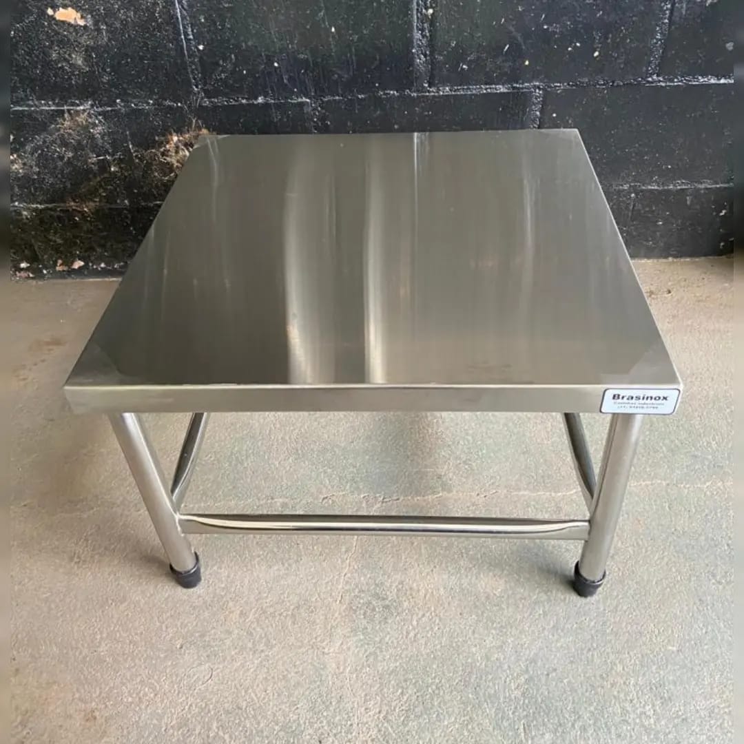 Mesa de inox para açougue